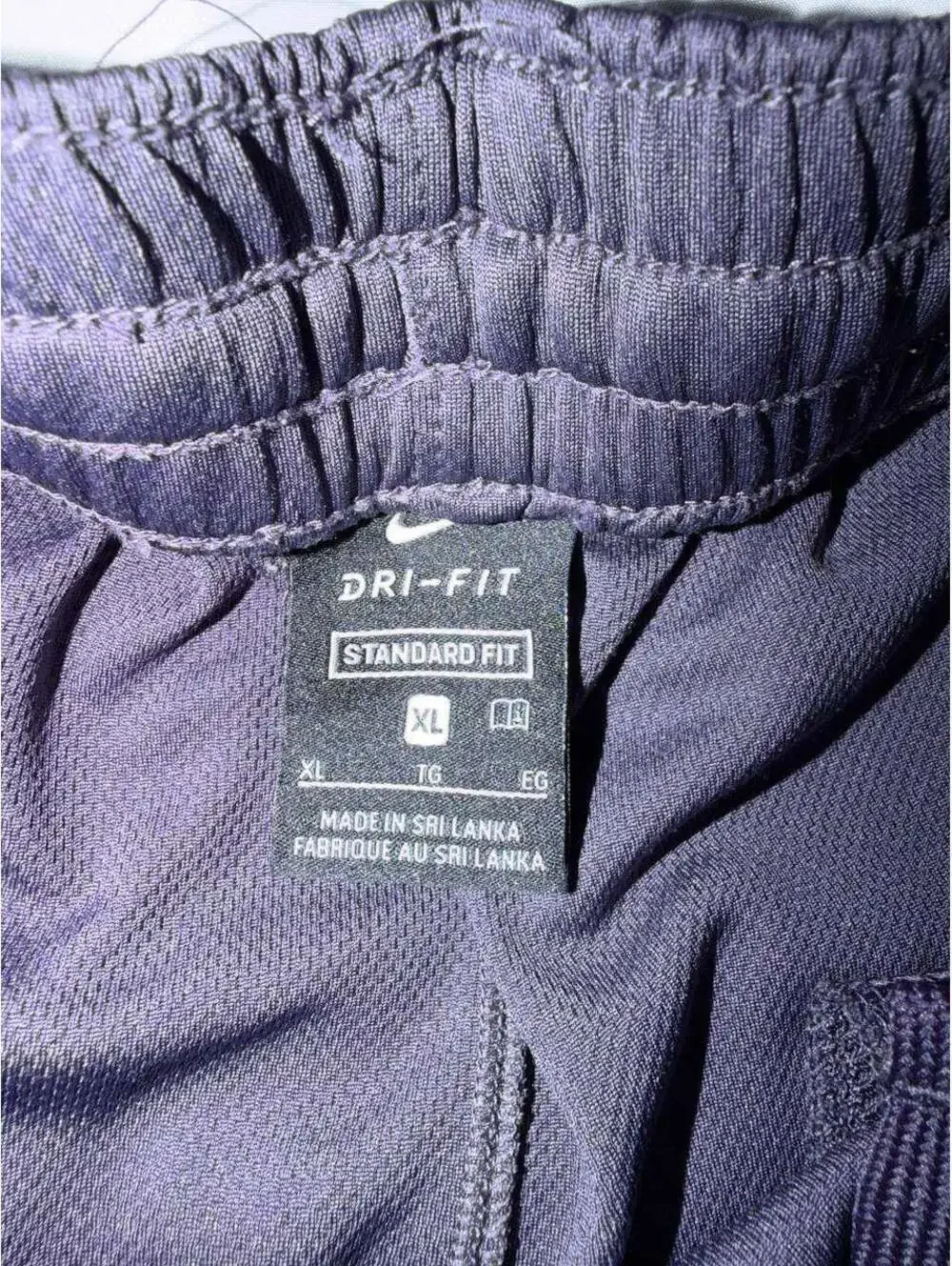 Nike Dri-FIT Kids Shorts Purple Size XL - Good